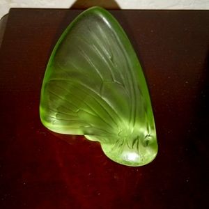 Lalique Crystal Butterfly NIB